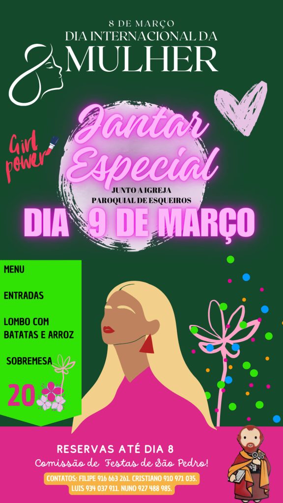 Jantar Dia da Mulher